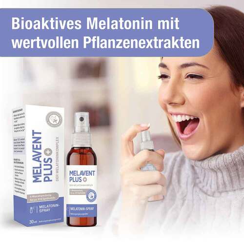 Melavent Plus Spray Melatonin Baldrian Lavendel - 3