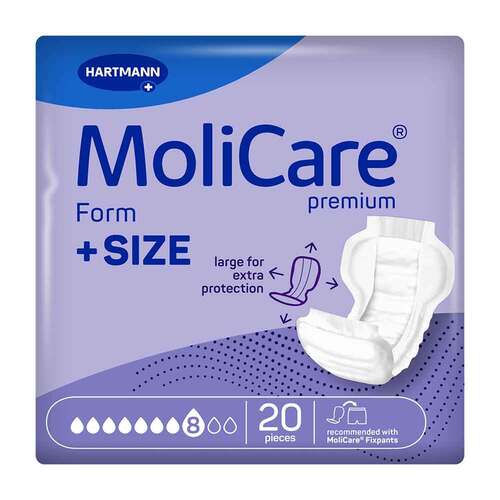 Molicare Premium Form + Size 8 Tropfen - 1