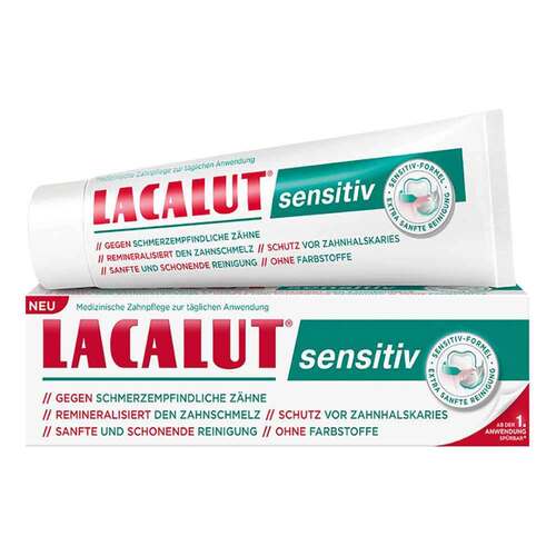 Lacalut sensitiv Zahncreme - 1