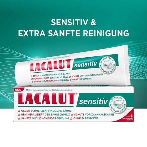 Lacalut sensitiv Zahncreme - 3