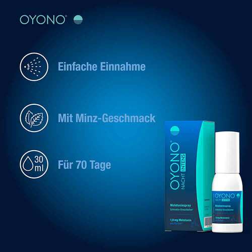 Oyono Nacht Intens Melatoninspray - 3