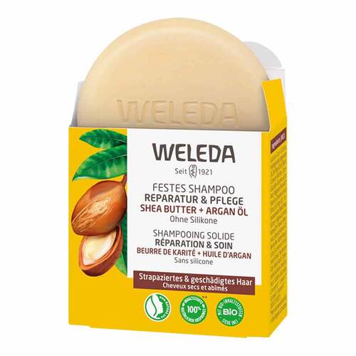 Weleda festes Shampoo Reparatur &amp; Pflege - 2