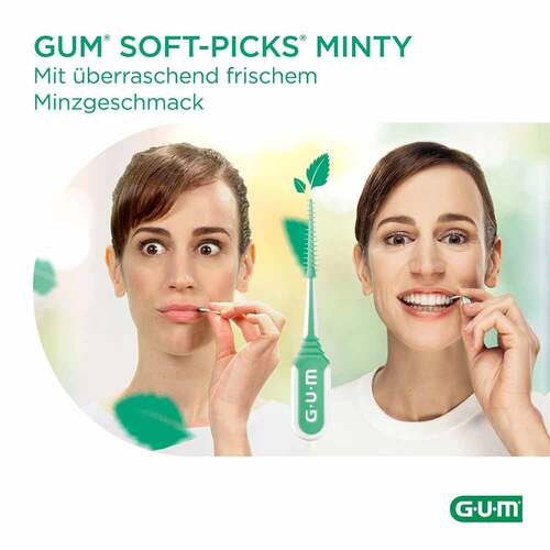 GUM Soft-Picks Minty medium - 2