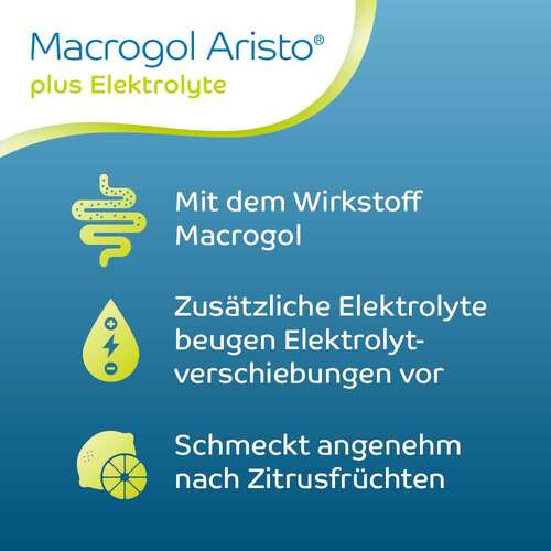 Macrogol Aristo plus Elektrolyte 13,72 g Ple - 5