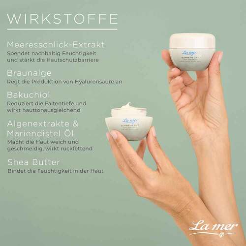 La mer Supreme Lift Anti-Age Cream Nacht mit Parfum - 3