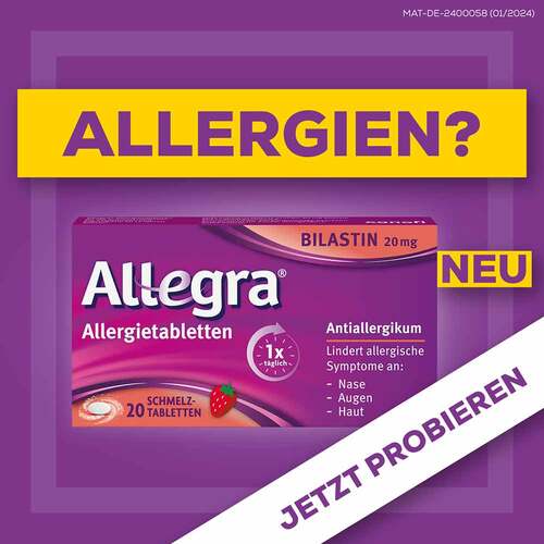 Allegra® Allergietabletten mit Bilastin Schmelztabletten - 2