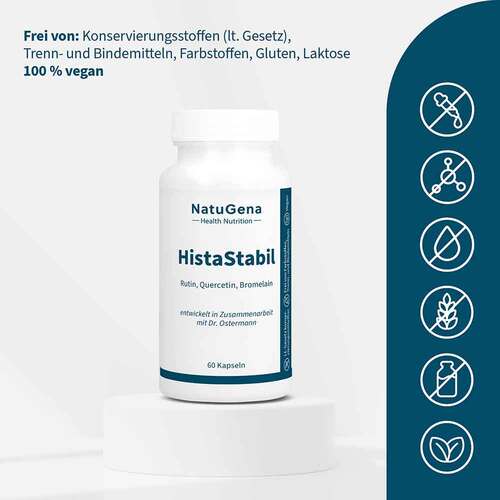 Histastabil Rutin Quercetin Bromelain vegan Kapseln - 3