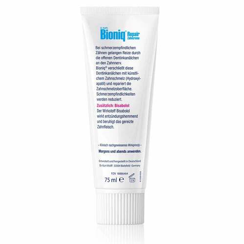 Bioniq Repair-Zahncreme sensitiv akut - 7