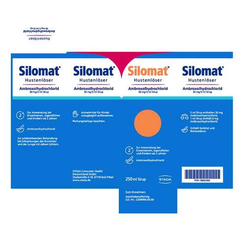 Silomat Hustenlöser Ambroxolhydrochlorid 30mg / 5ml - 10