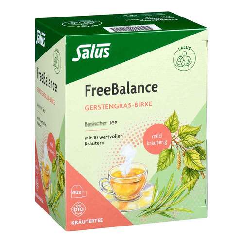 Freebalance Gerstengras-Birke Tee Bio Salus Fbeutel  - 2