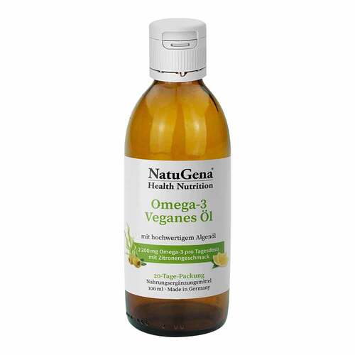 Omega-3 Vegan 2200mg mit 1351 DHA 672 EPA Algen&ouml;l &Ouml;l - 1