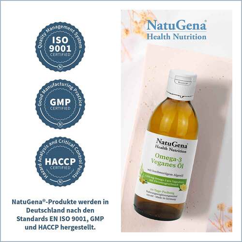 Omega-3 Vegan 2200mg mit 1351 DHA 672 EPA Algen&ouml;l &Ouml;l - 6