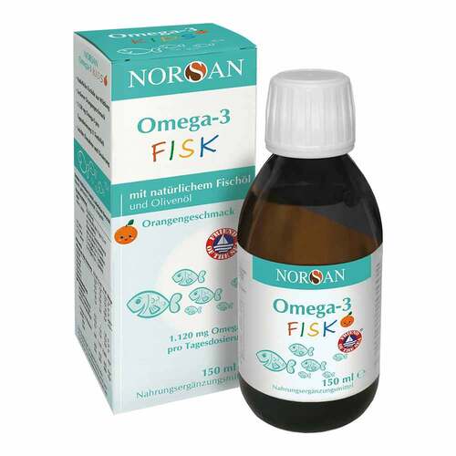 Norsan Omega-3 Fisk f&uuml;r Kinder fl&uuml;ssig - 1