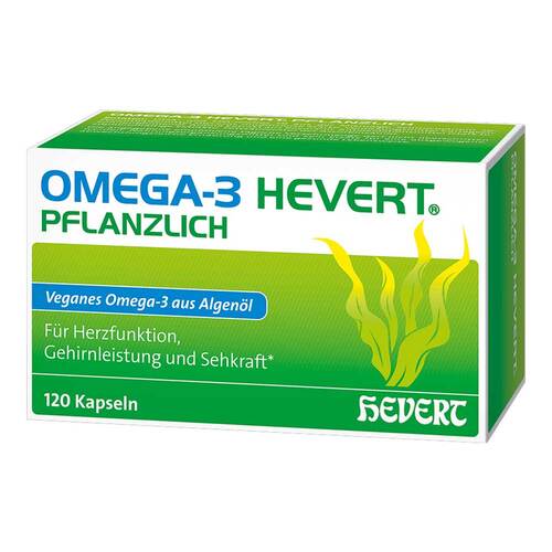 Omega-3 Hevert pflanzlich Weichkapseln - 1