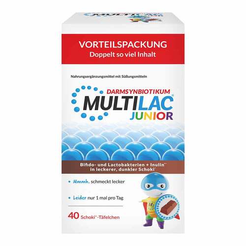 Multilac Darmsynbiotikum Junior T&auml;felchen - 1