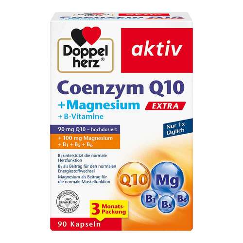 Doppelherz Coenzym Q10 Extra + Magnesium Kapseln - 1