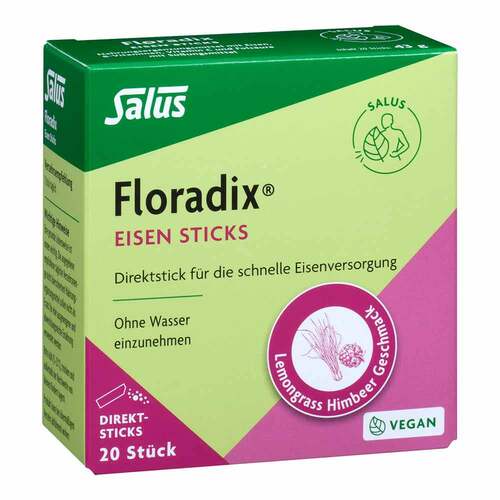 Floradix Eisen Sticks Pulver Salus - 1