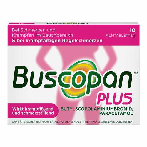 Buscopan PLUS bei Bauchkr&auml;mpfen und Regelschmerzen - 1