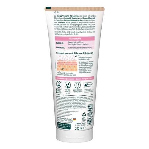 Kneipp Sensitiv K&ouml;rperlotion Mandelbl&uuml;te - 2