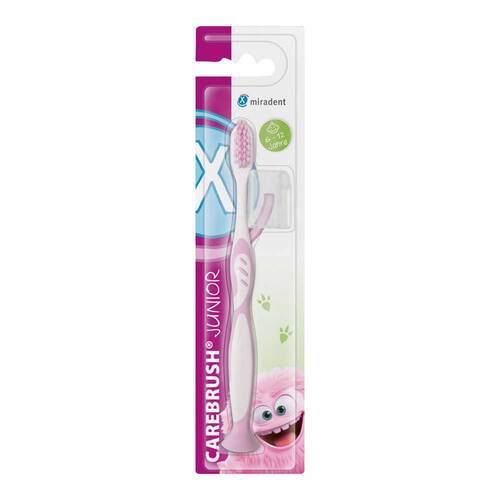 Miradent Carebrush Junior Zahnbürste 6 - 12 J.pink - 1