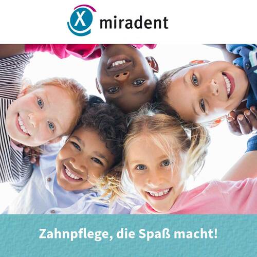 Miradent Carebrush Junior Zahnbürste 6 - 12 J.pink - 6