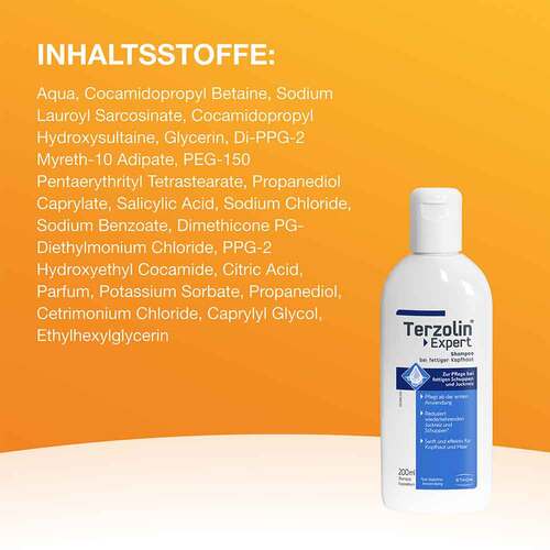 Terzolin Expert Shampoo bei fettiger Kopfhaut - 7