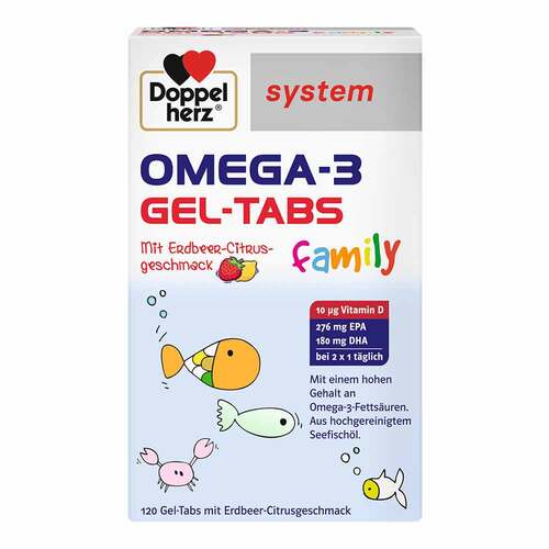 Doppelherz Omega-3 Gel-Tabs family Erdb.Cit.system - 1