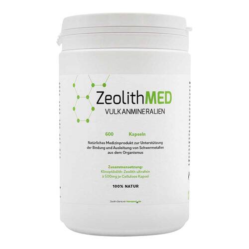 Zeolith Med Kapseln Kunststoffdose - 1