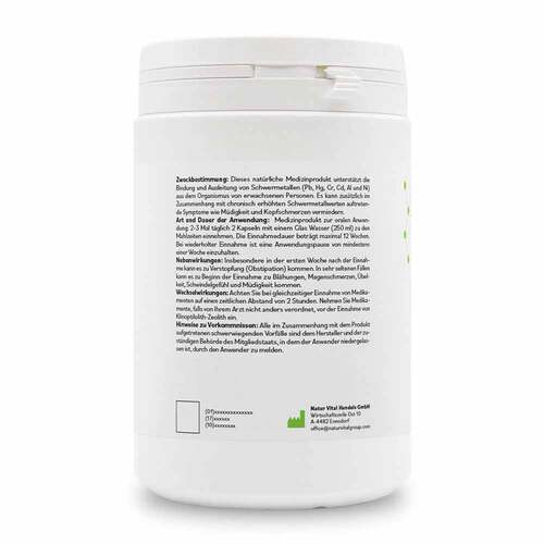 Zeolith Med Kapseln Kunststoffdose - 3
