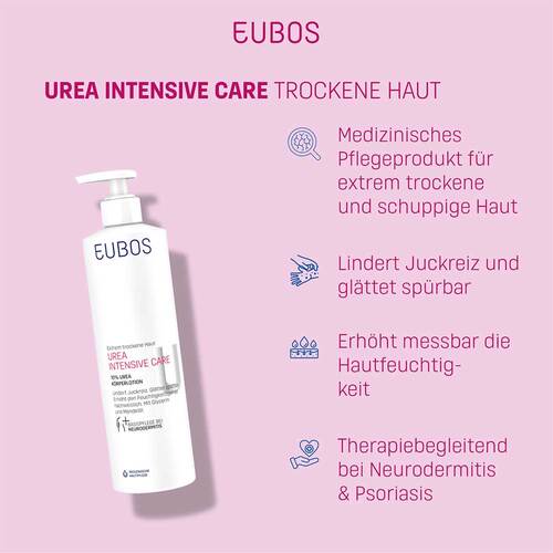Eubos Urea Intensive Care 10% Körperlotion Dosierspender - 3