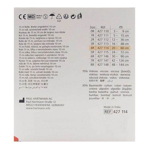 Stülpa Rolle 4R 10 cmx15 m Kopf / Bein / Ach. - 2
