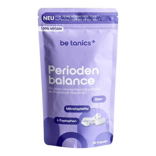 BE Tanics Periodenbalance Eisen + M&ouml;nchspfeffer Kapseln  - 1