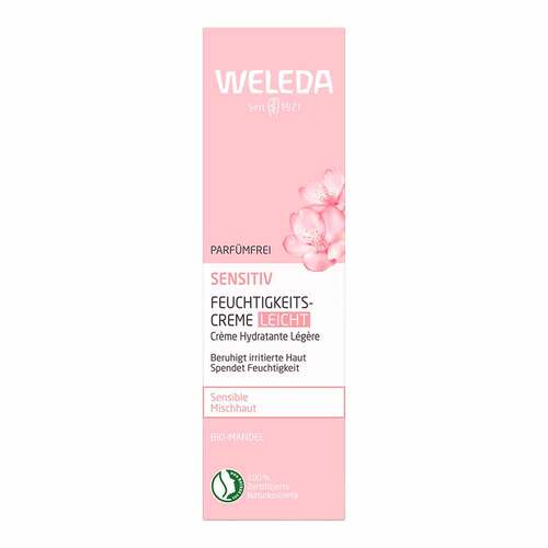 Weleda Sensitiv Feuchtigkeitscreme leicht Mandel - 2