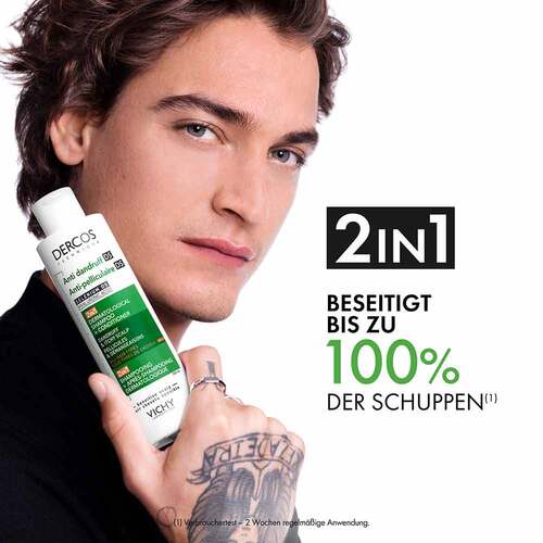 Vichy Dercos Anti-Schuppen 2in1 Shampoo und Conditioner - 3