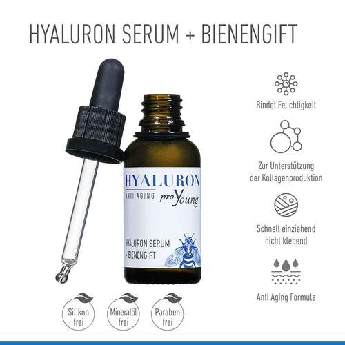 Hyaluron Anti-Aging Serum Proyoung mit Bienengift - 3