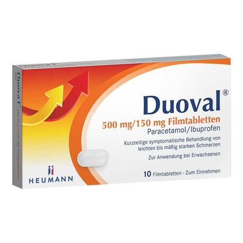 Duoval 500 mg / 150 mg Filmtabletten - 1
