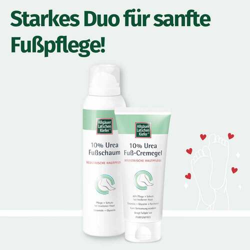 Allg&auml;uer Latschenkiefer 10% Urea Fu&szlig; Cremegel - 6