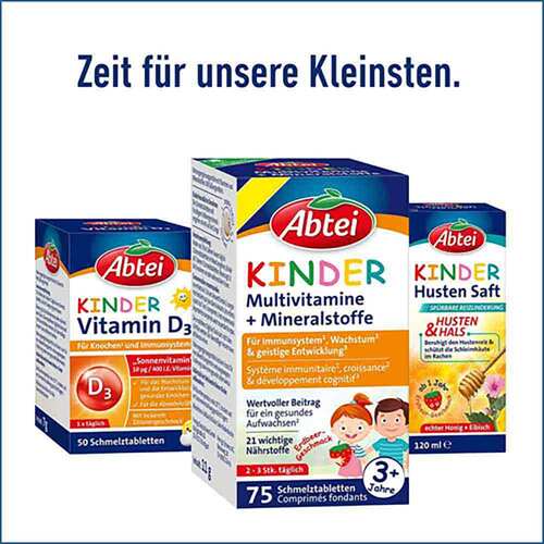 Abtei Kinder Multivitamin + Mineralst.DACH Schmelztab. - 5