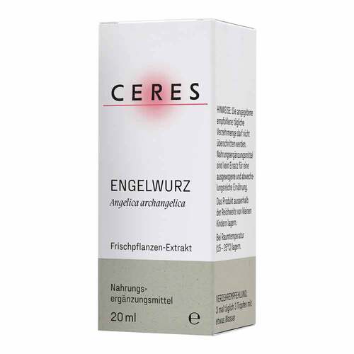 CERES Engelwurz Angelica archangelica Extrakt Tro. - 5