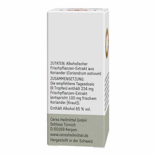 CERES Koriander Coriandrum sativum Extrakt Tropfen - 2