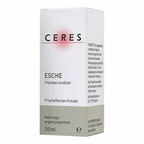 CERES Esche Fraxinus excelsior Extrakt Tro.zum Einnehmen  - 5