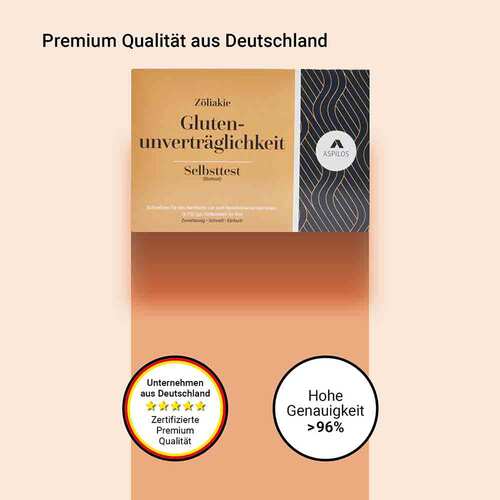Aspilos Schnelltest Glutenunvertr&auml;gl.Z&ouml;liakie Blut - 5