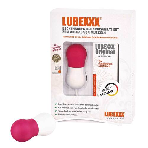 Lubexxx Beckenboden Set Trainer + 50ml Gleitmittel - 1