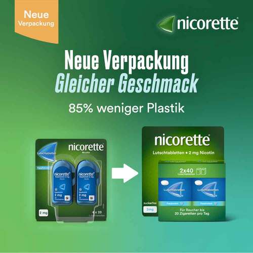 Nicorette freshmint 2 mg Lutschtabletten gepresst - 3