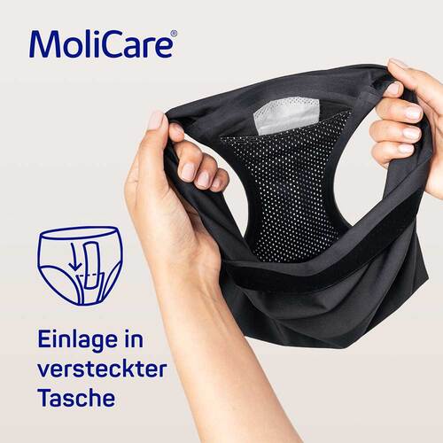 Molicare lady Absorbent underwear + 5 Pads Größe M - 4