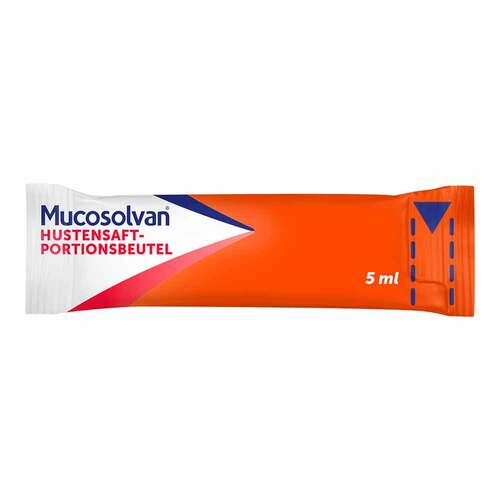 Mucosolvan Hustensaft-Portionsbeutel mit 30 mg Ambroxol - 5