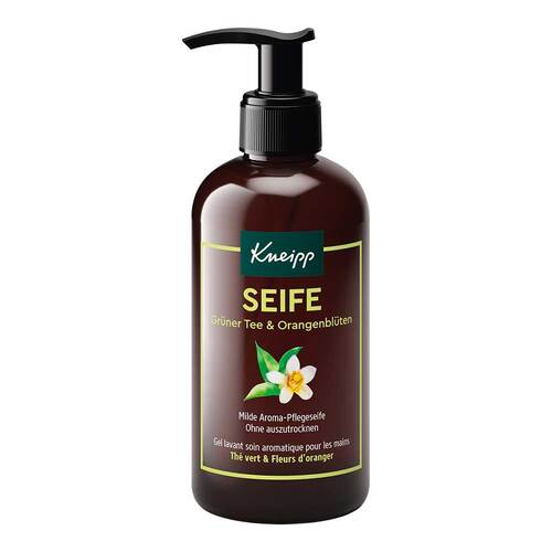 Kneipp Seife gr&uuml;ner Tee &amp; Orangenbl&uuml;ten milde Aroma-Pflegeseife  - 1