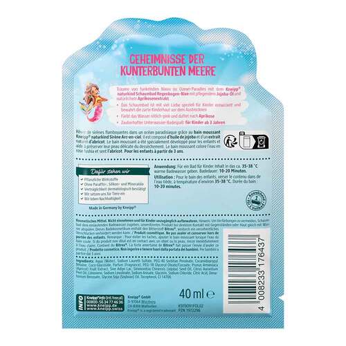 Kneipp naturkind Regenbogen-Nixe Schaumbad - 3
