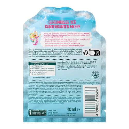 Kneipp naturkind Regenbogen-Nixe Schaumbad - 4