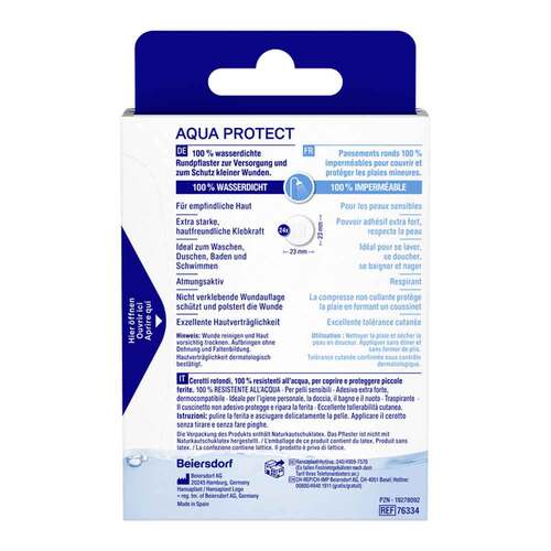 Hansaplast Aqua Protect Rundpflaster - 3